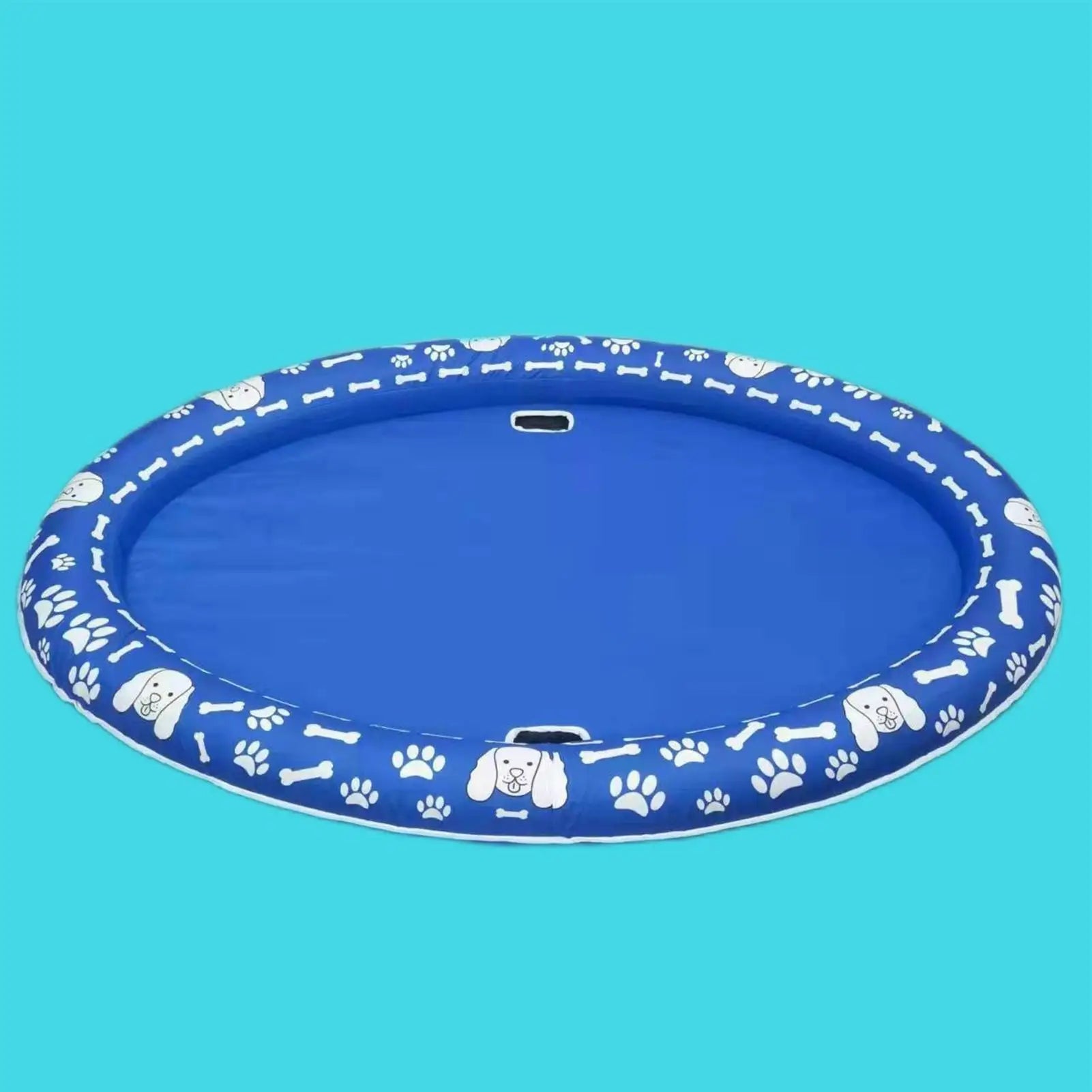 Pool Floats For Dogs Scratch-Proof Inflatable Water Raft Dog Raft For Cat Puppy Water Swimming Lake Pond River Beach Summer Peaceful Pleasures Health and Wellness