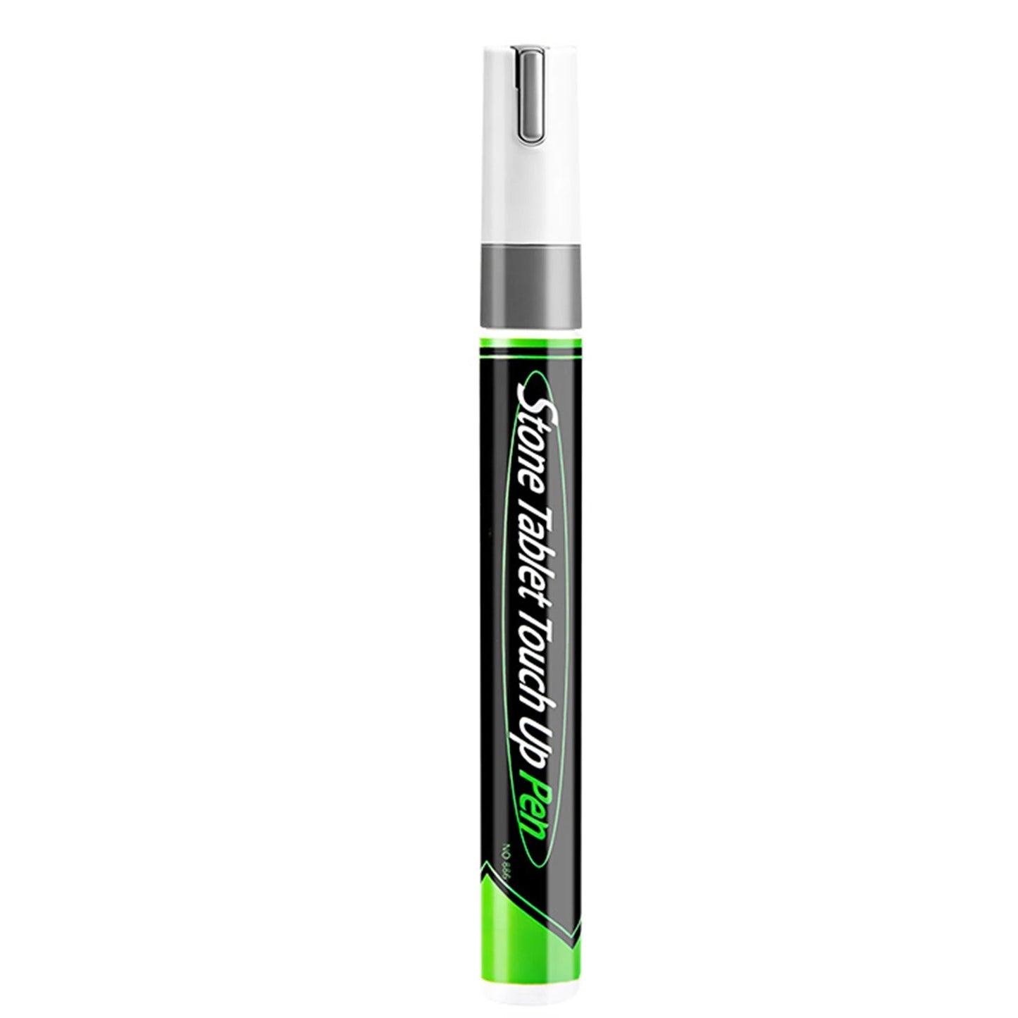 Tombstone Marker Pen For Restoring Faded Grave Inscriptions Waterproof & Fade-Resistant Permanent Ink Outdoor Rock Painting Peaceful Pleasures Health and Wellness Silver
