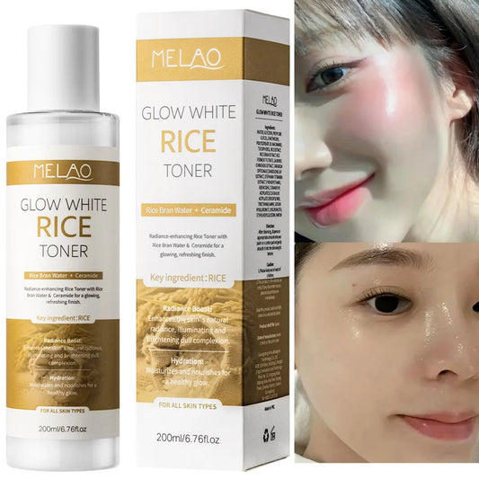 200ml Rice Toner Moisturizing Skin Care Hydrating soothing Gentle Nourishing Brightening For Young Glowy Korean Skin Care Peaceful Pleasures Health and Wellness Default Title