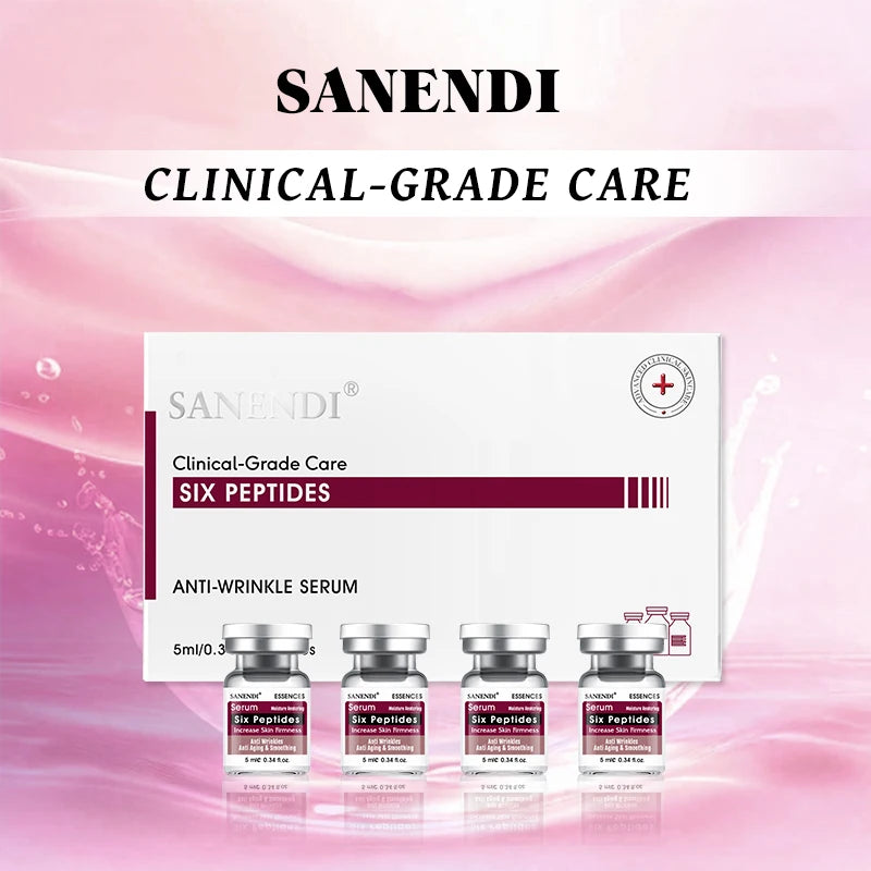 Korean Six Peptide Hyaluronic Acid Face Serum – 10 Vials