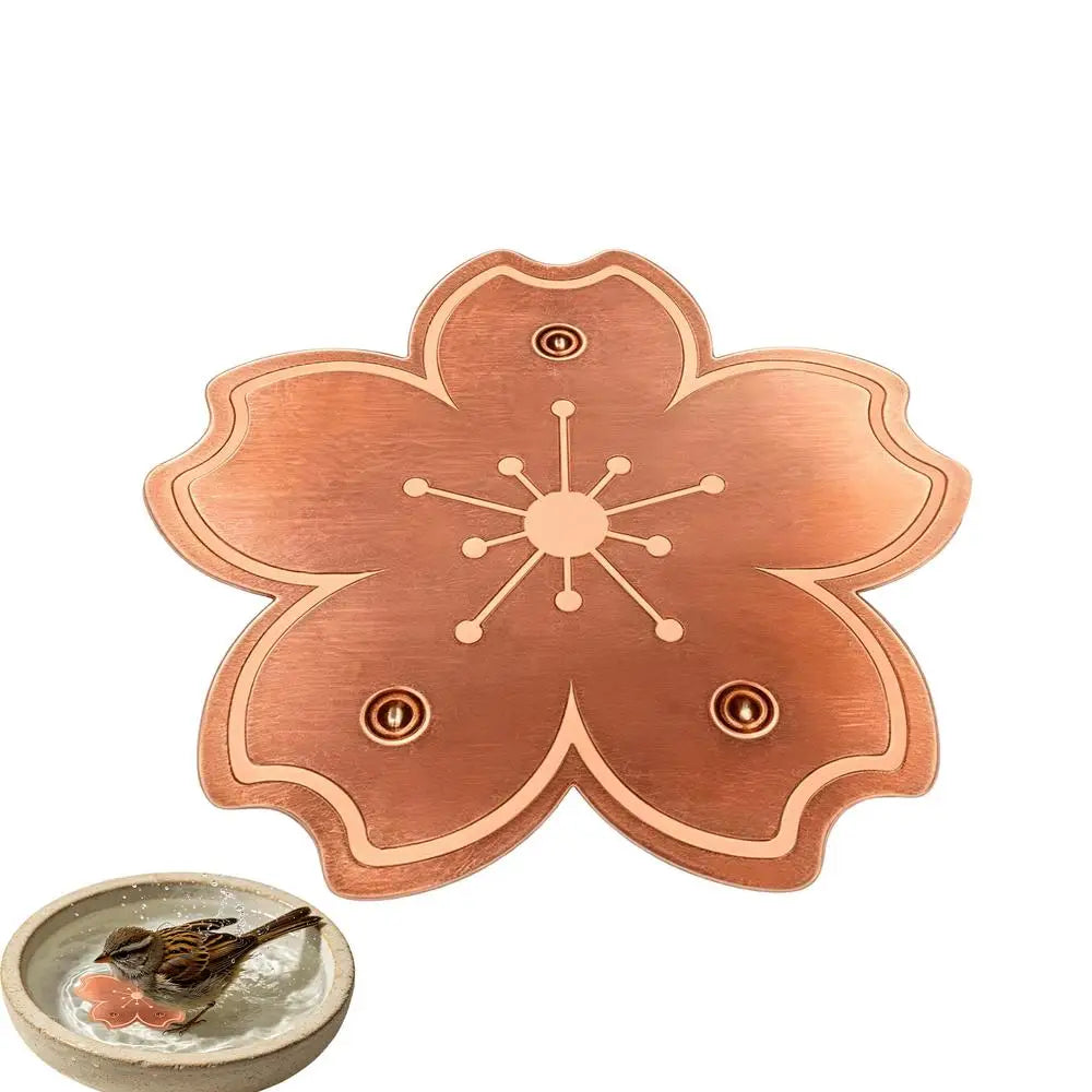 Copper Disk for Bird Bath | Natural Water Purifying Plate