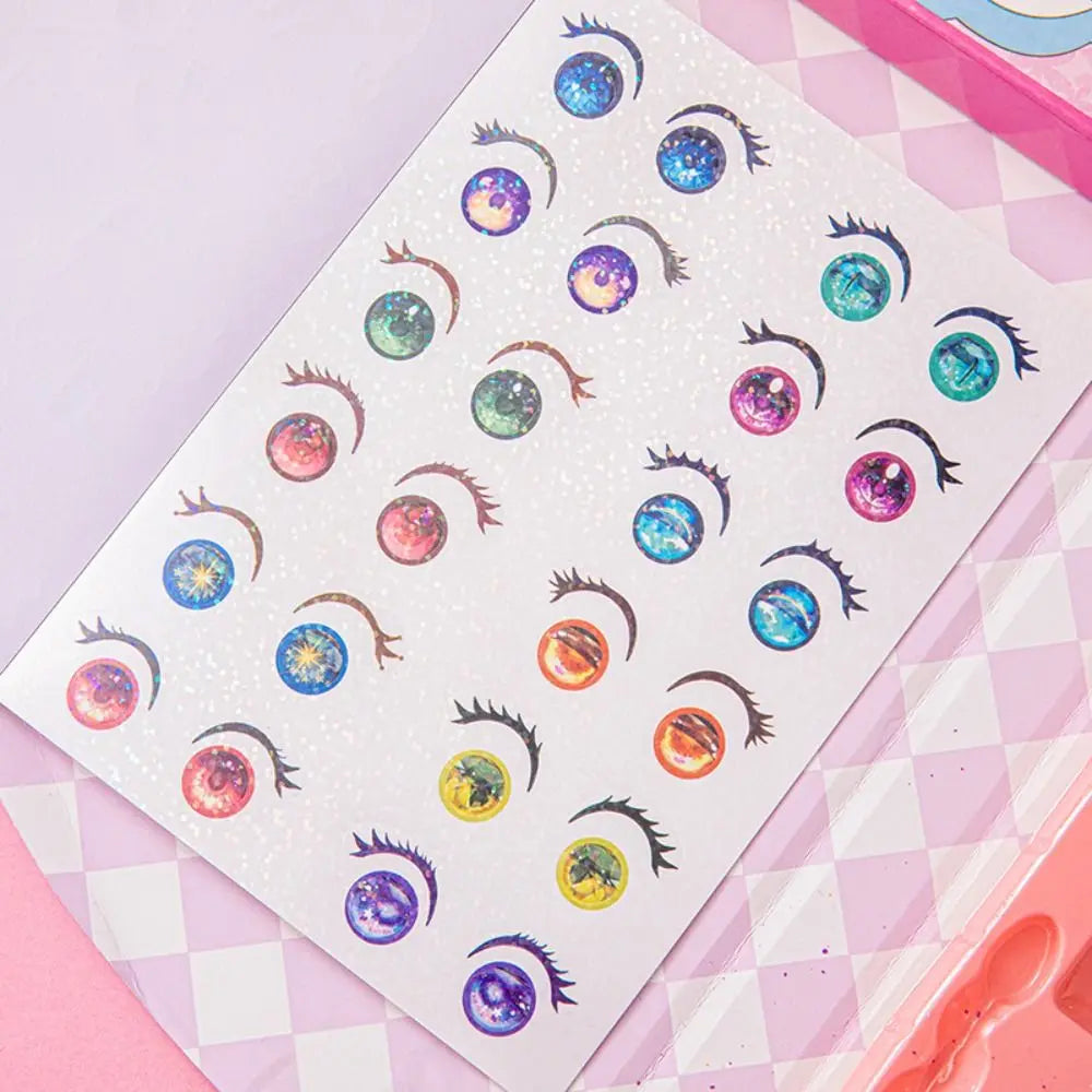 Album Journal Make Your Own Princess Sticker Personalized DIY Scrapbooking Little Girl Makeup Outfit Stickers Cartoon Peaceful Pleasures Health and Wellness