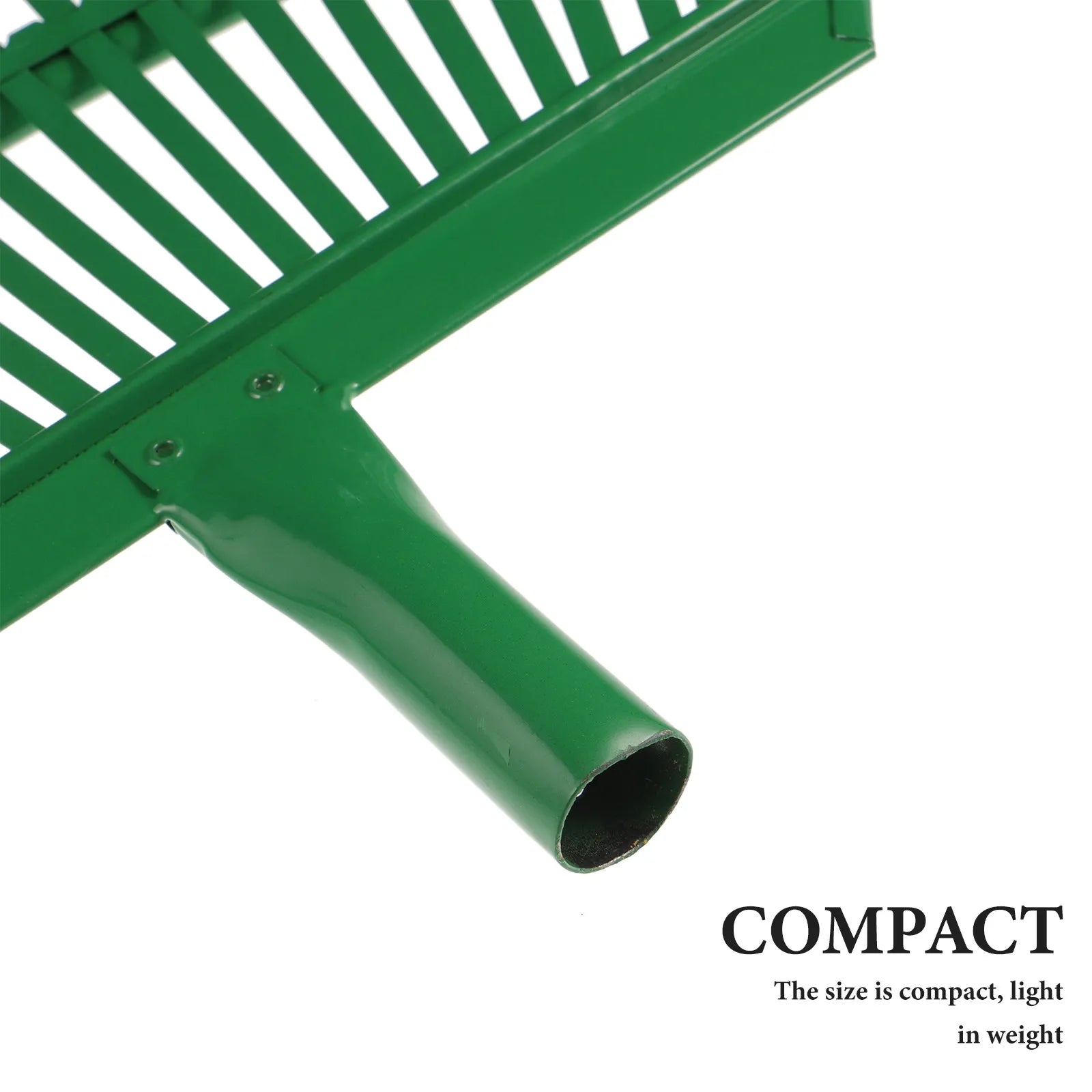 Heavy Duty Carbon Steel Garden Rake for Leaves Lawn Leveling Turf Cleaning Pine Needles Small Debris Grass Clippings Yard Tool Peaceful Pleasures Health and Wellness