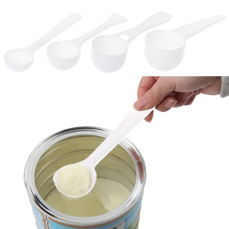 Measuring Spoon Coffee Protein Milk Powder Scoop Spoon Kitchen Tools Milk Powder Spoon Plastic Protein Powder Quantitative Spoon Peaceful Pleasures Health and Wellness