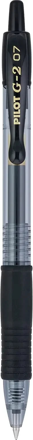 Premium Gel Roller Pens, 0.7mm Fine Point, Smooth Writing Black Ink, Pack of 12 Peaceful Pleasures Health and Wellness