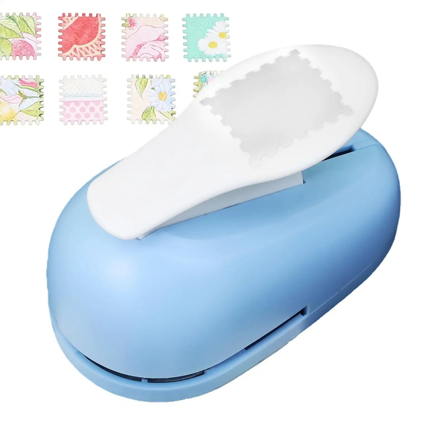 Rectangular Postage Stamp Punch for Scrapbooking & Cards