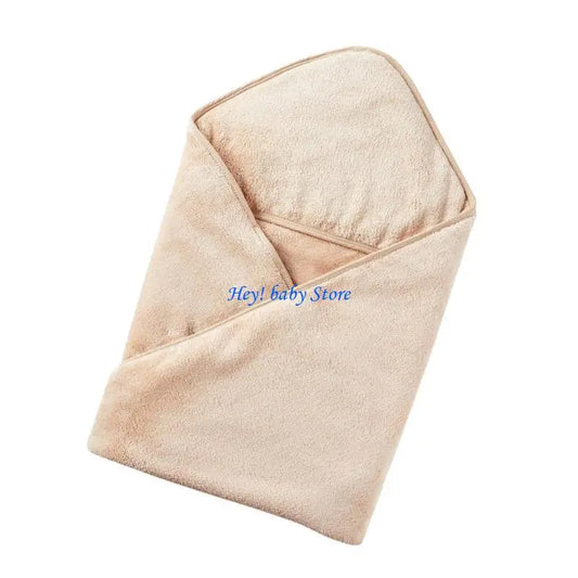 Hooded Baby Bath Towel | Soft Coral Fleece Newborn & Toddler Baby Hooded Towel Peaceful Pleasures Health and Wellness