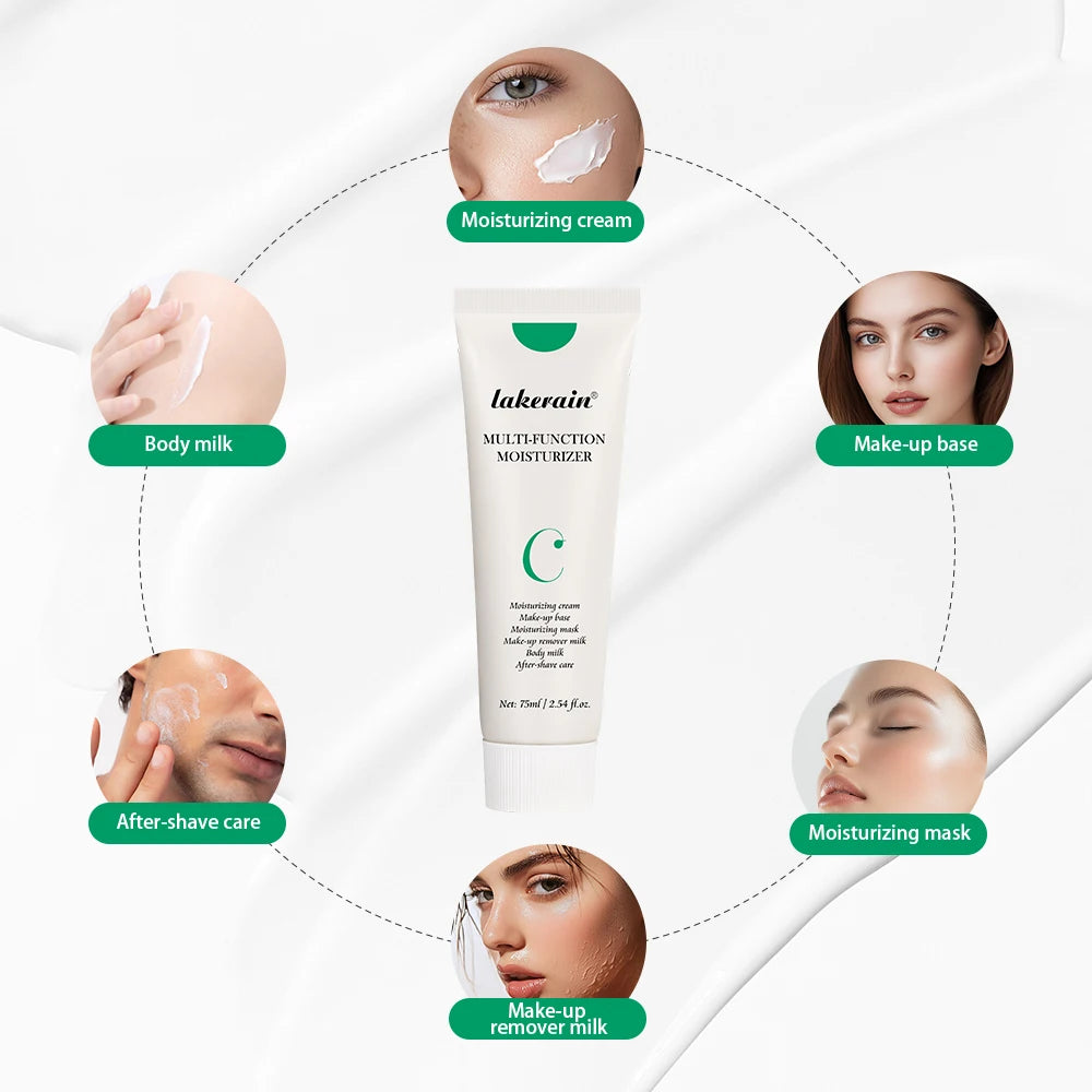 Lakerain Moisturizing Priming Foundation Long-lasting Lock Moisturize Pre Makeup Lotion Make-up Multi-function Cream Isolation Peaceful Pleasures Health and Wellness