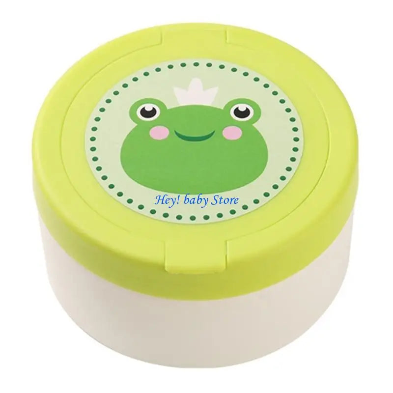 Baby Powder Puff Box | Safe Microfiber Infant Skin Container