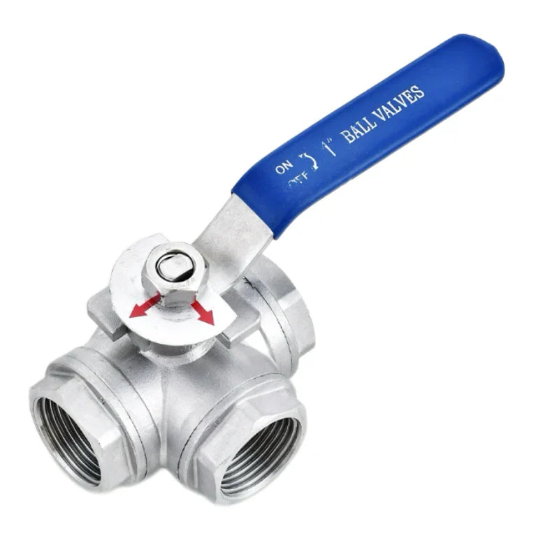 304 Stainless Steel BSP Ball Valve 1/4"–2" | Water Gas Oil