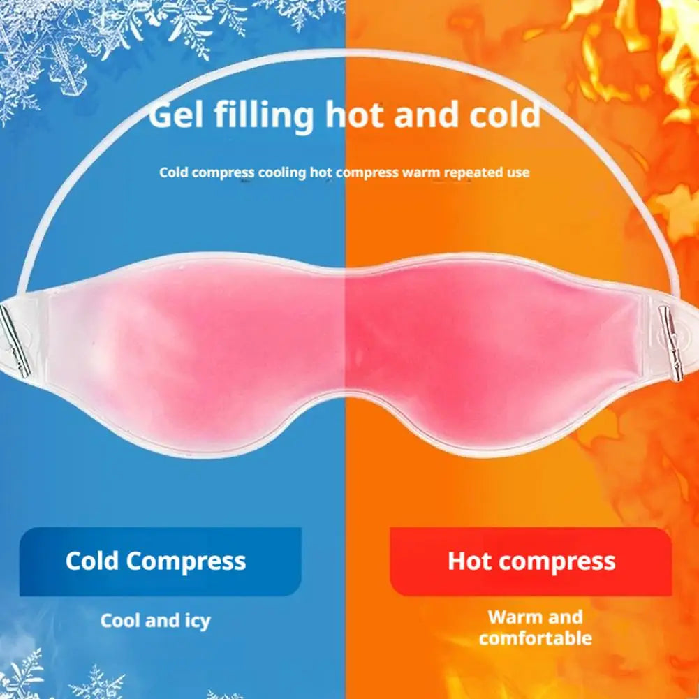 Gel Cooling Eye Mask – Hot & Cold Therapy for Puffy Eyes