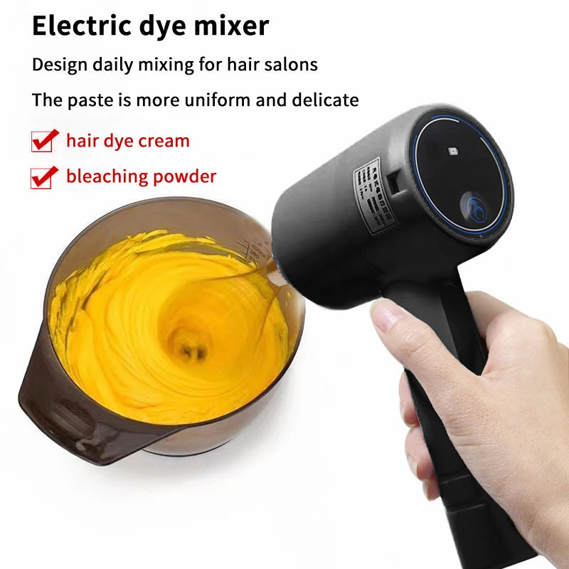 Rechargeable Automatic Hair Dye Mixer & Color Stirrer Tool