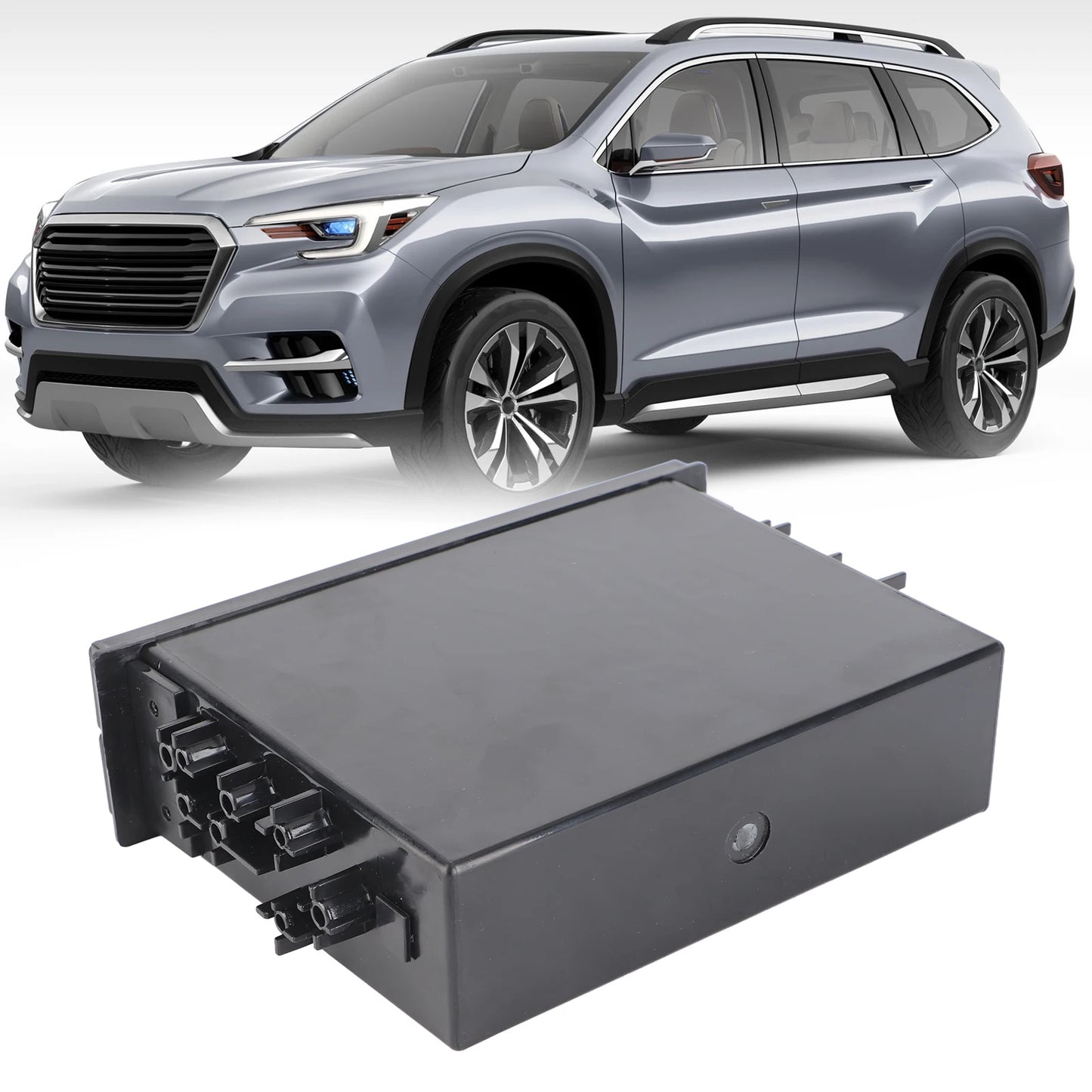 2-in-1 Single DIN Car Radio Cup Holder & Storage Box
