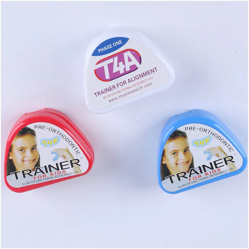 T4A&T4K Dental Tooth Orthodontic Appliance Teeth Trainer for Adults Children Dental Alignment Braces Tooth Whitening Peaceful Pleasures Health and Wellness