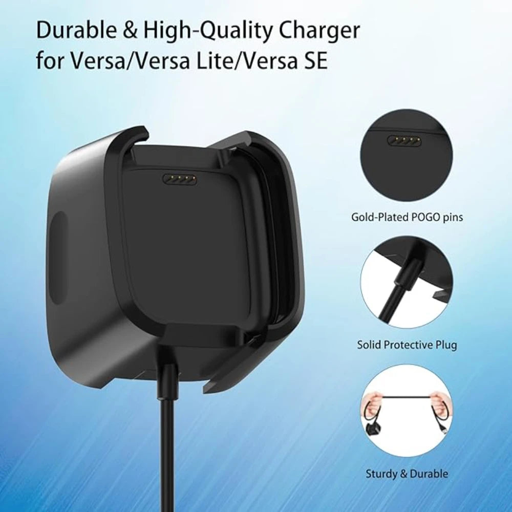 Fitbit Versa 1 Replacement USB Charger Dock – 3.3FT