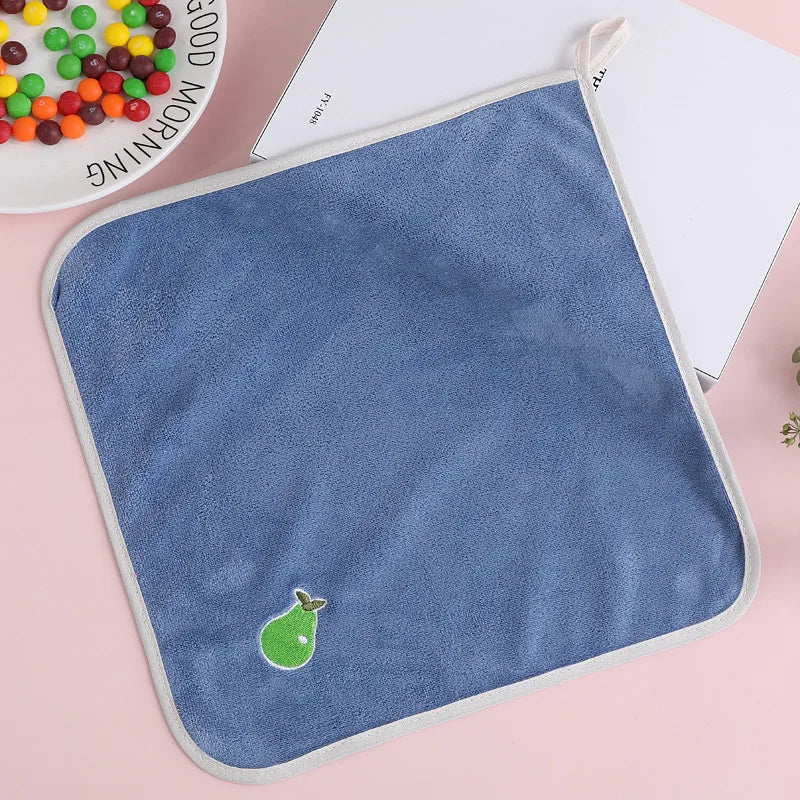 Cartoon Baby Face Towel | Soft Washcloth for Newborns 30x30cm