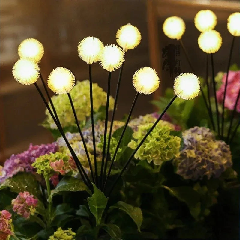Solar Dandelion Ball Lights – Outdoor Lawn & Garden Decor