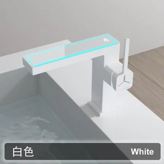 Modern Black Digital Display Faucet | Single-Hole Ceramic Valve