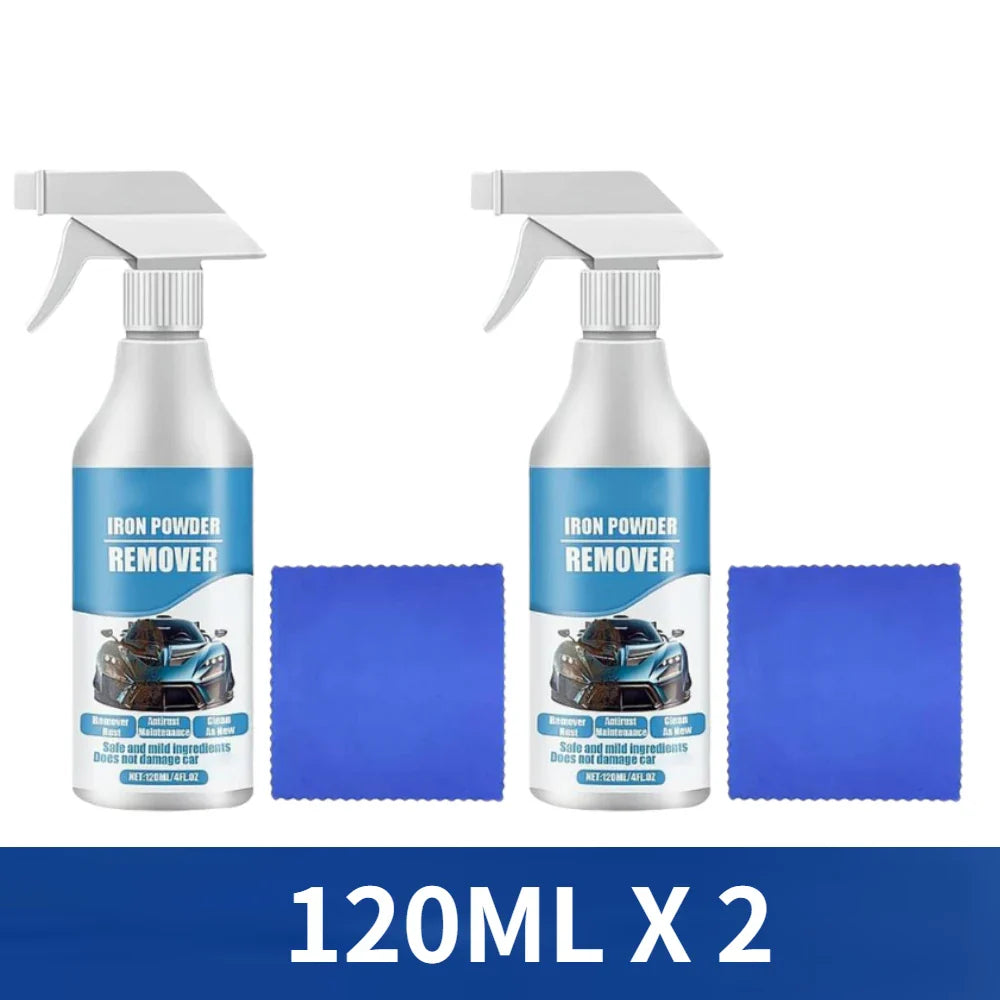 Car Wheel Rust Remover Spray – Iron & Brake Dust Cleaner 120ml