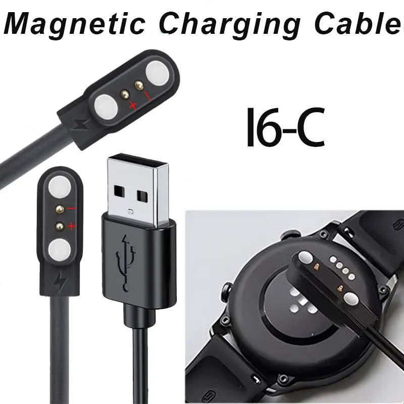 LIFEBEE GT01 Smartwatch USB Magnetic Charging Cable 60cm Peaceful Pleasures Health and Wellness