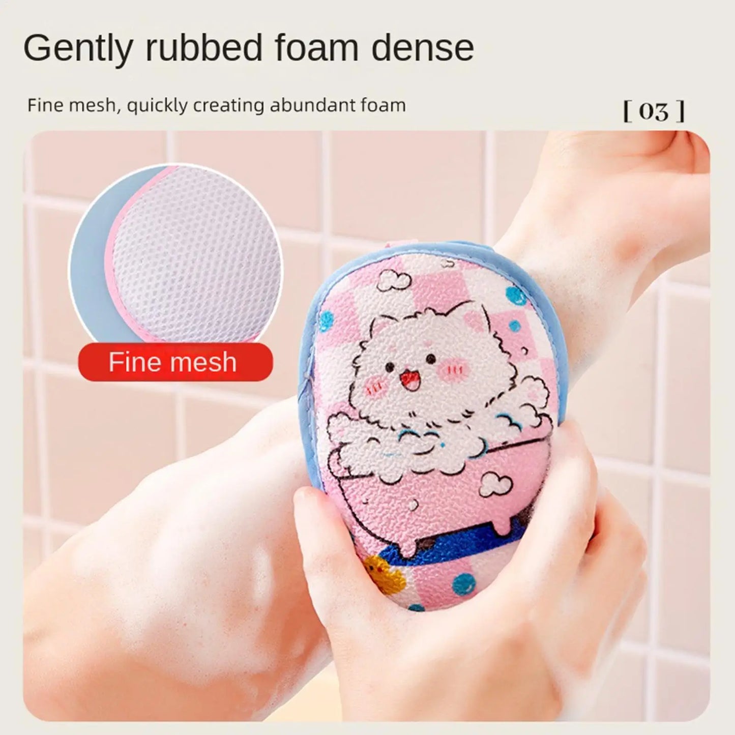 Mesh Soap Foaming Net Pouch with Lanyard | Soap Saver Bag
