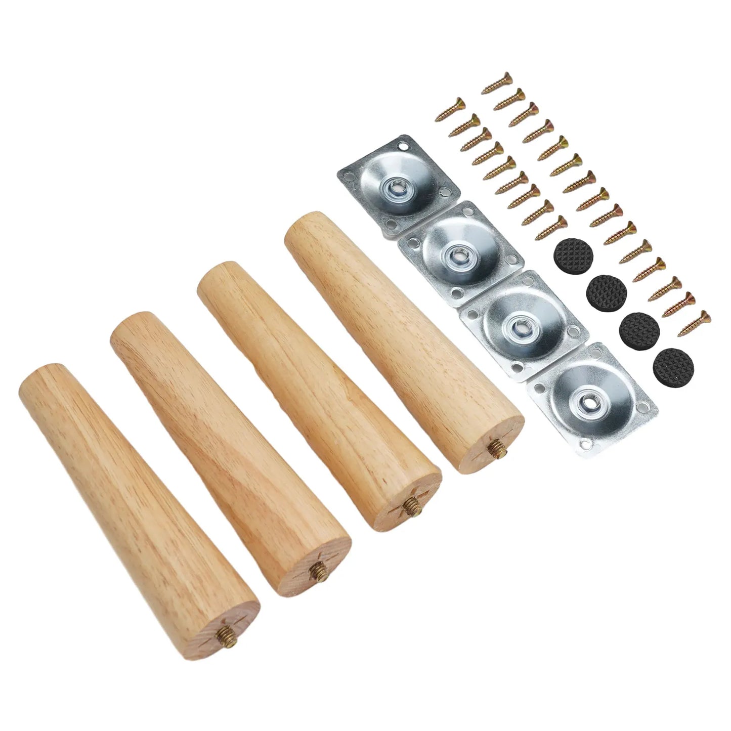 Sofa Leg Furniture Screw Solid Wood Wooden Table Cabinet Parts Home
