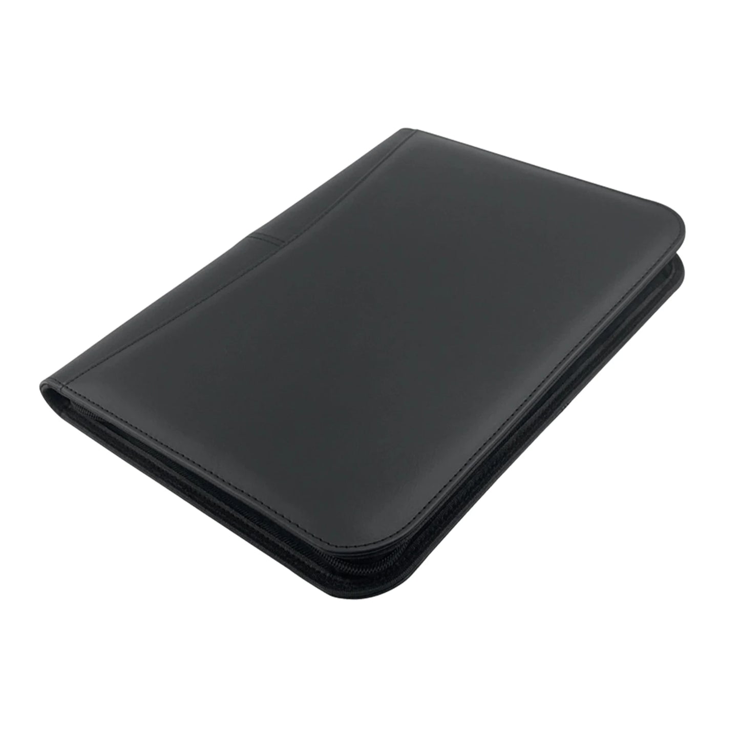 Bisofice Zippered Business Padfolio A4 PU Leather Portfolio Organizer