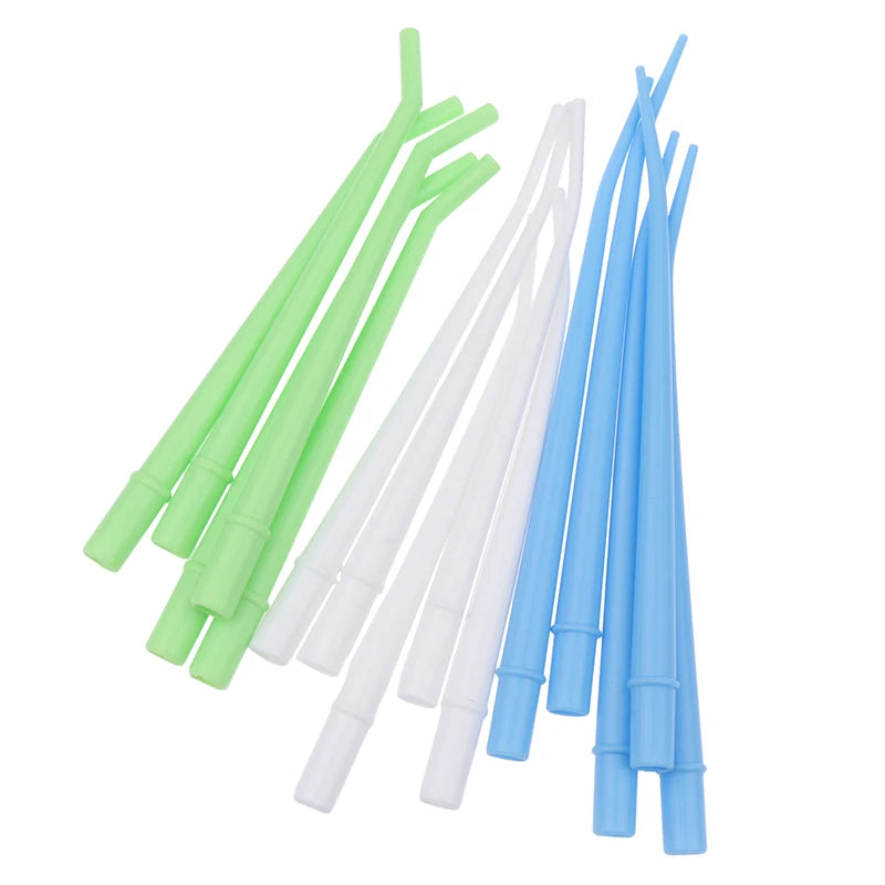 25Pcs Disposable Dental Saliva Ejector for Clinics Peaceful Pleasures Health and Wellness