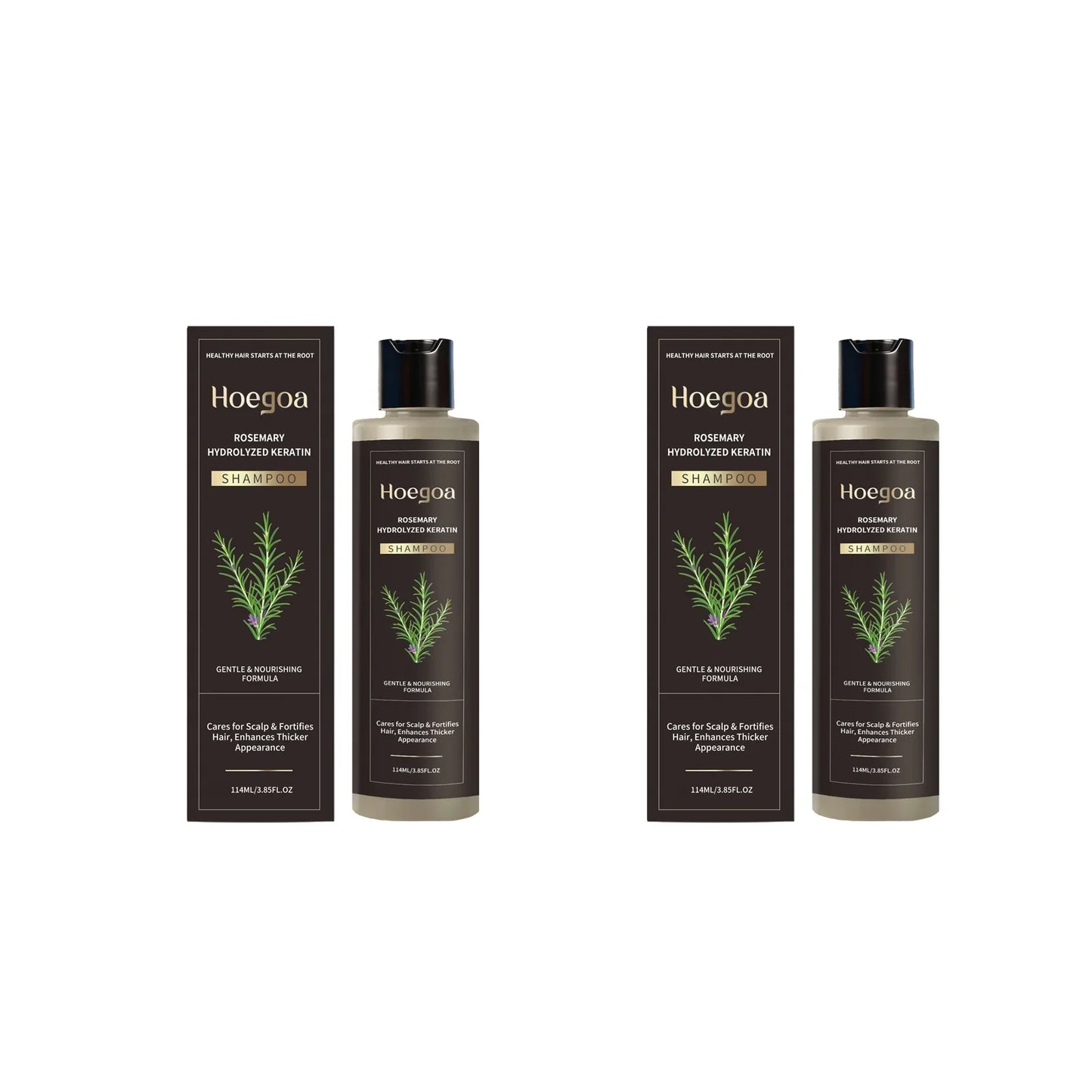 HOEGOA Rosemary Shampoo – Volumizing, Thickening & Anti-Dandruff