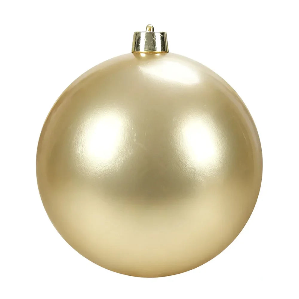 15cm Pearlescent Christmas Ball Ornament | Giant Xmas Decor