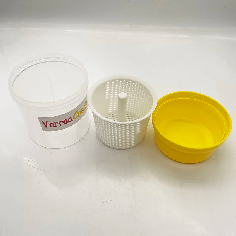 Beehive Varroa Test Varroa Shaker Comfortable To Use for Beekeeping Beekeeper Mite Measuring Beekeeper Tool Peaceful Pleasures Health and Wellness