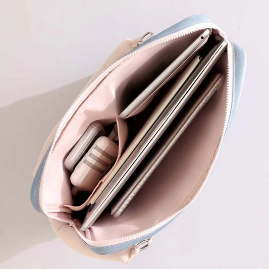 Korean Style Laptop Sleeve Bag – 14" & 15.6" Shoulder Case Laptop Sleeve Bag Peaceful Pleasures Health and Wellness