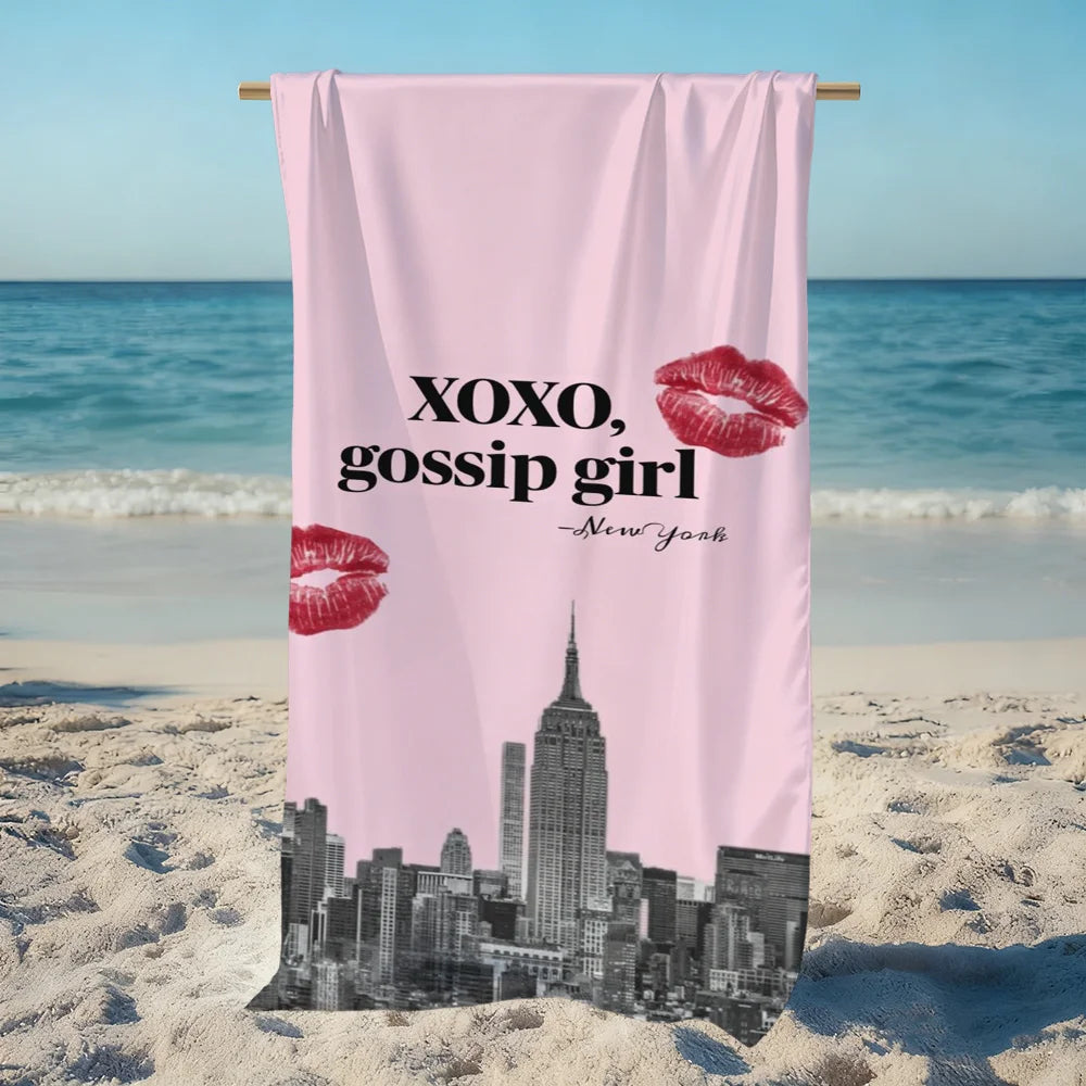Quick Dry Beach Towel | Soft Lightweight Pool & Travel Towel Quick Dry Beach Towel Peaceful Pleasures Health and Wellness