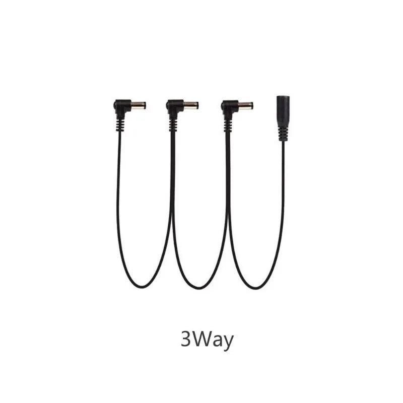 9V 2A Right Angle Plug Cord Effect Pedal Power Supply Cable Multi