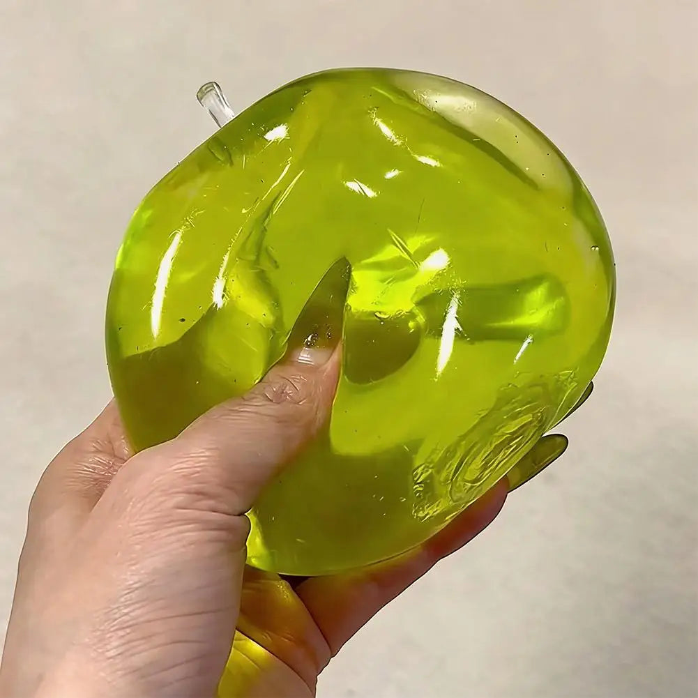 Green Apple Squeeze Fidget Toy | Sensory Squishy Gift