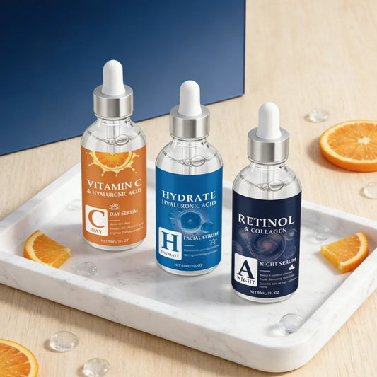 Hyaluronic Acid Serum – Retinol, Vitamin C Face Essence 30ml Face Serum Oasis Select