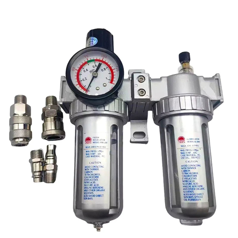 Air Compressor Filter Regulator SFC SFR 200 300 400 Auto Drain
