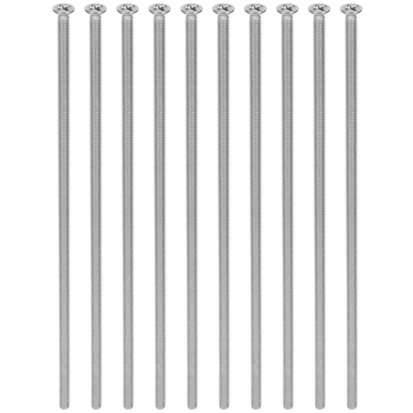 10Pcs Long Outlet Screws Stainless Steel Wall Plate Screws for Outlet Box Mounting Electrical Repair Flat Screws, Peaceful Pleasures Health and Wellness