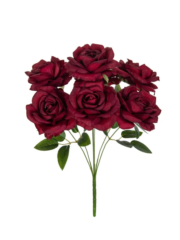 Silk Rose Artificial Bouquet – Wedding, Home & Garden Decor
