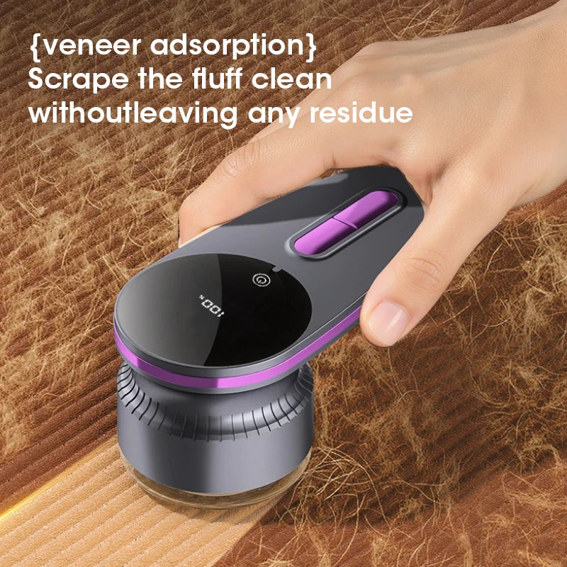 Rechargeable Electric Lint Remover & Fabric Shaver – LED Display