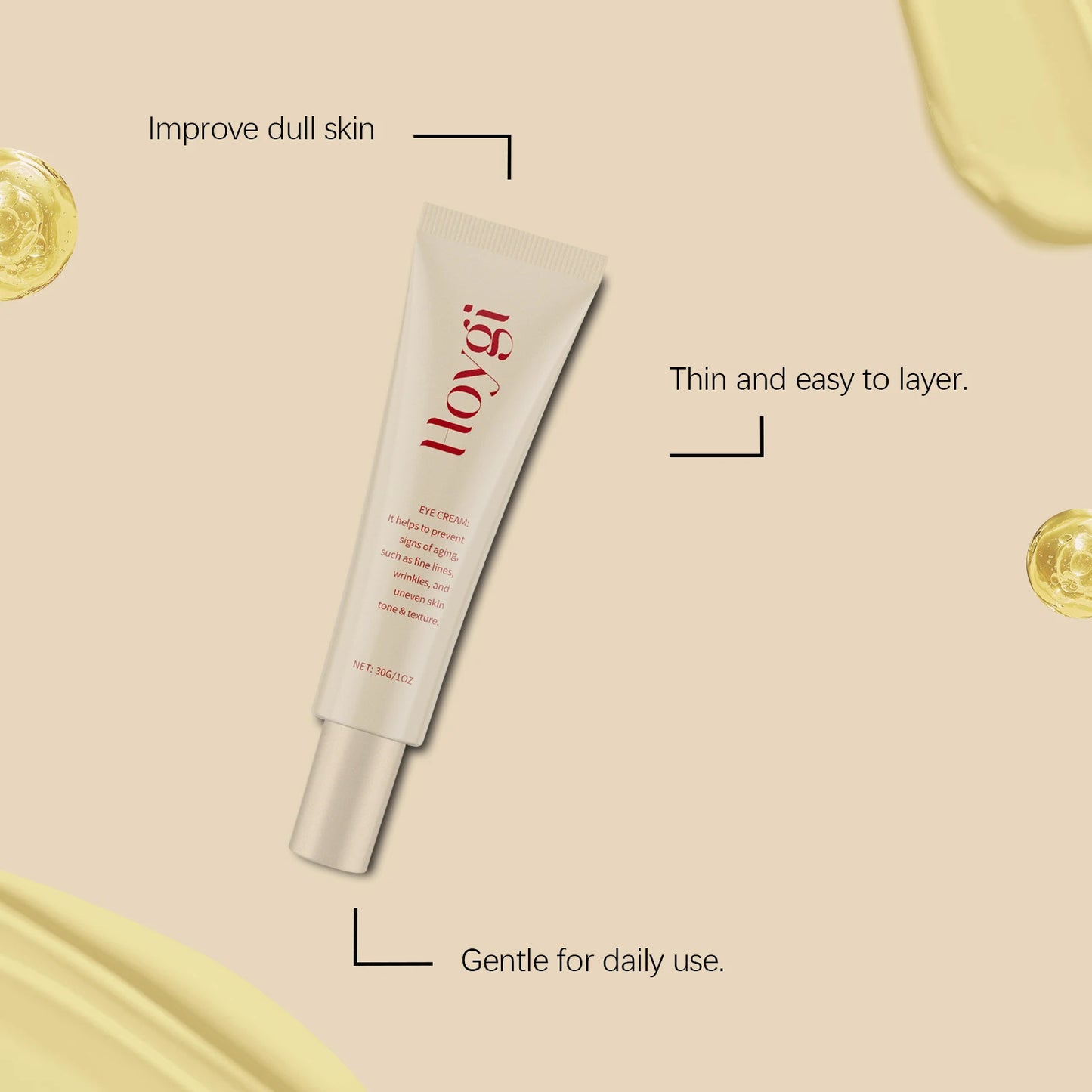 Retinol Eye Cream – Dark Circles, Wrinkles & Puffiness