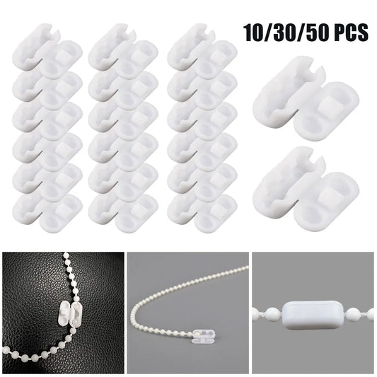 10 30 Roller Blind Pull Cord Connector Clips Standard Ball Chain Peaceful Pleasures Health and Wellness