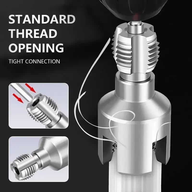 PVC Pipe Thread Cutting Tool – Internal & External Threader Kit