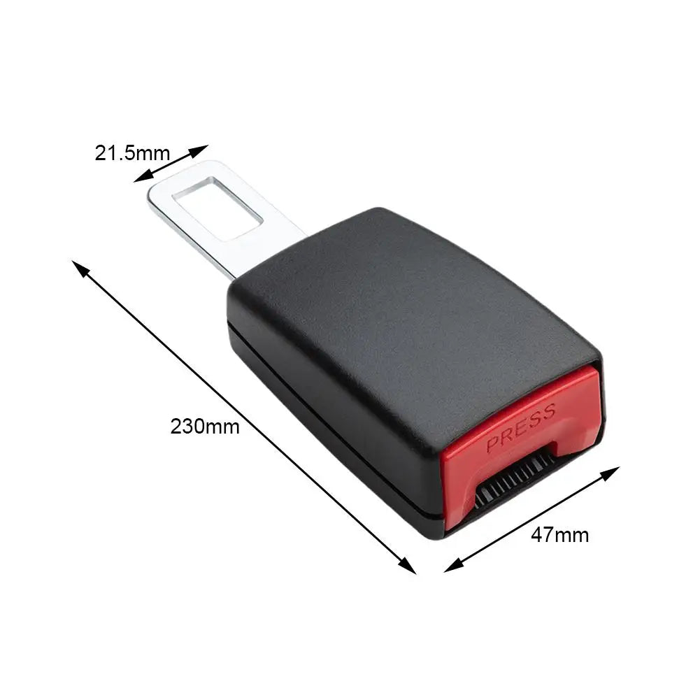 Car Seat Belt Extender Buckle Clip – 1 or 2 Pack