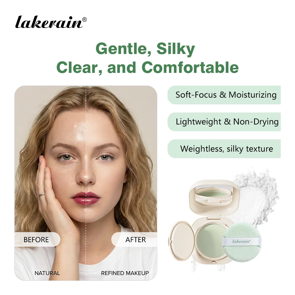 Neo Blurring Powder Setting powder Korean Oil-Control Compact with Pore Blurring Smoothing Finish Water proof Makeup Peaceful Pleasures Health and Wellness