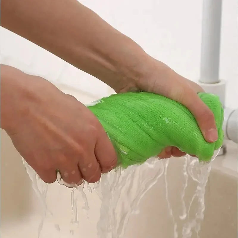 A Set of 20/50Pcs Cleaning Cloth Set in Random Colors, Multi-Functional and Absorbent, for Home, Kitchen, Living Room, Bedroom, Bathroom, and Furniture Stain Removal, Glass Cleaning, Microfiber Cleaning Cloth for Both Dry and Peaceful Pleasures Health and Wellness