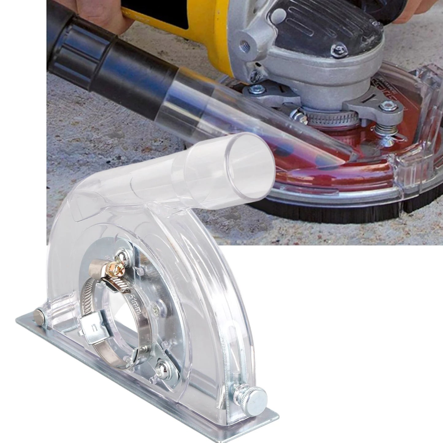 Angle Grinder Dust Cover Cutting Grinding Shroud 100 125 Amp 115 Saw