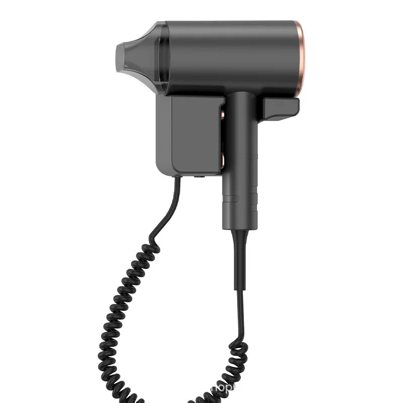 Non Perforated Wall Mounted Hair Dryer 1300W High-Power Fast Drying Negative Ion Hotel And Guesthouse Home Bathroom Hair Dryer Peaceful Pleasures Health and Wellness 220V -1600W