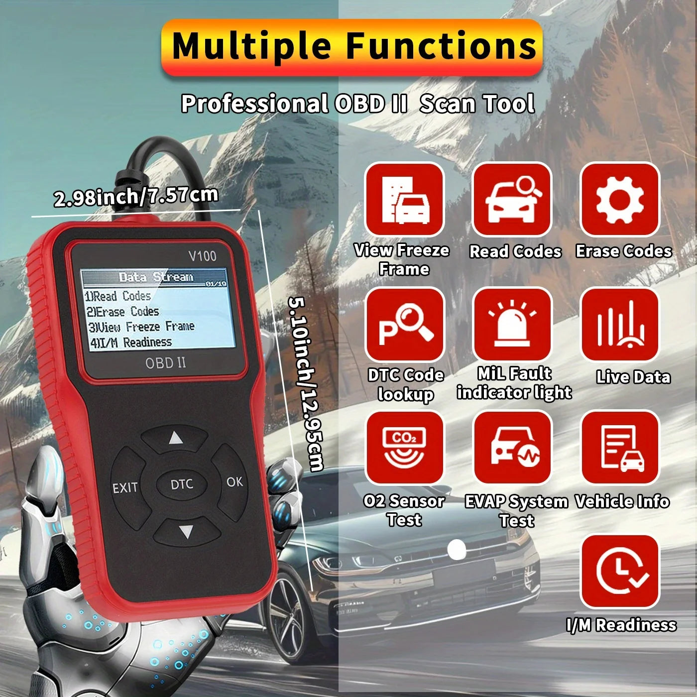 Car Obd2 Diagnostic Scanner Code Reader Engine Fault Code Reader Scanner Can Diagnose All Obd Ii Protocol Cars since 1996 Peaceful Pleasures Health and Wellness