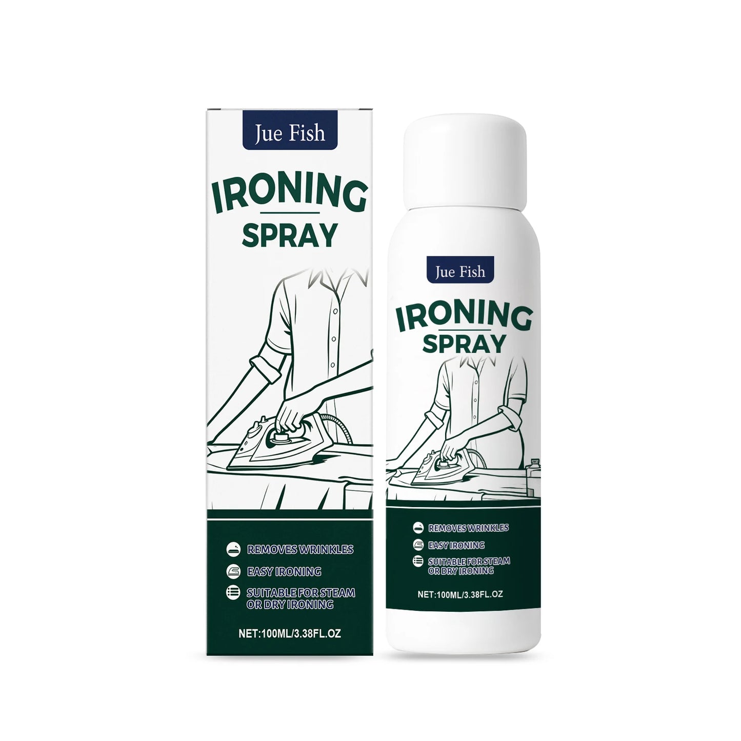 Wrinkle Release Spray 100ml – Instant Smooth Garment Care